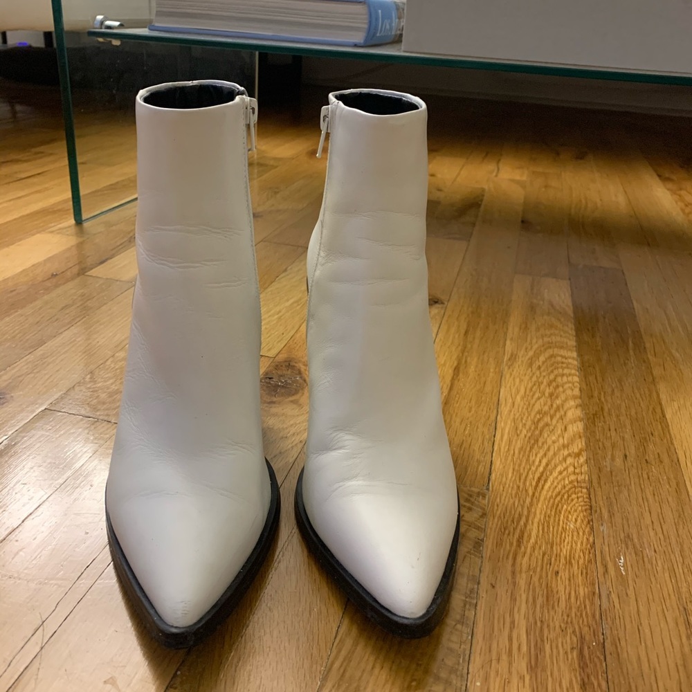White booties